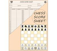 Chess Score sheet: Chess Game Record book for beginners, professionals| A perfect gift chess scorebook for students, and teachers.