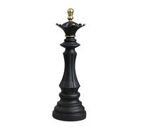 Chess Sculpture Display - Resin Queen Figurine, Royal Decor | Modern Art Jewellery, Decorative Play Statue for Bookshelf, Coat Console, Artistic Tabletop Styling, Living Room Collector