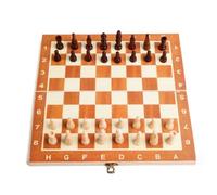 Chess Set Chess Folding Wooden Magnetic Set With Internal Storage Board Collection Portable International For Family Game