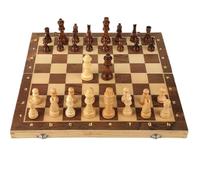Chess Set Chess Magnetic Wooden Set With Folding Game Board With Storage Slots Travel For Family Game