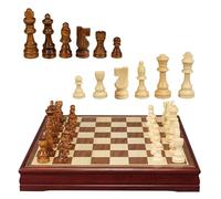 Chess Set for Adults Luxury,17.7inch Wooden Chess Set with 1.96inch Playing Squares (30x30x4cm)