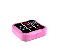chess set Tic Tac Toe Bolt Game Handheld Puzzle Console for Memory & Education, Portable Travel Board Games for Kids Adults travel board(Rose,Battery-powered)