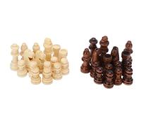 Chess Set Wooden Chess Board, Educational Fold Out Chess Board Games, Wooden Chess Kit Cardboard for Party Family Activities