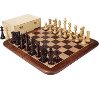 Chess Sets and Boards Rosewood Set & Storage Box - 6" King Height Intelligence, Exchange Game Party Z