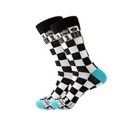 Chess Socks, UK Adult Size 6-9. Gift Present for a Chess Player.