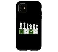 Chess Spelled With Periodic Table Elements Funny Science Case for iPhone 11