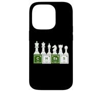 Chess Spelled With Periodic Table Elements Funny Science Case for iPhone 14 Pro