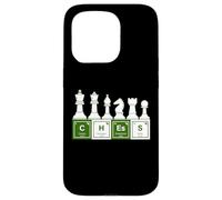 Chess Spelled With Periodic Table Elements Funny Science Case for iPhone 15 Pro