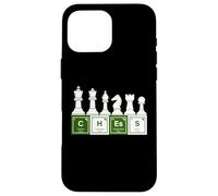 Chess Spelled With Periodic Table Elements Funny Science Case for iPhone 16 Pro Max