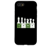 Chess Spelled With Periodic Table Elements Funny Science Case for iPhone SE (2020) / 7 / 8