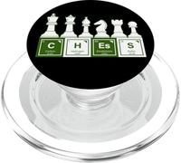 Chess Spelled With Periodic Table Elements Funny Science PopSockets PopGrip for MagSafe