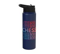 Chess Stainless Steel Insulated Water Bottle