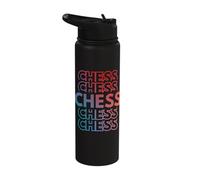 Chess Stainless Steel Insulated Water Bottle