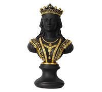 Chess Statue Decor,King/Queen Chess Bust Ornament | Bust Statues for Home Decor, Resin Chess Desk Table Ornaments