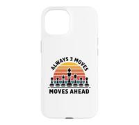 Chess Strategy Always Three Moves Ahead Tee For Men Women Case for iPhone 15