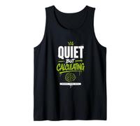 Chess Strategy Mindset, Luxury Motivational, Minimalist Tank Top