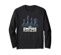 Chess The Empire Plays Black Power Move Strategy Game Win Long Sleeve T-Shirt