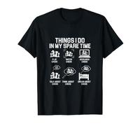 Chess Things I Do in My Spare Time Value Graphic T-Shirt