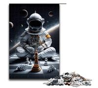 Chess Universe Jigsaw Puzzles for Adults Piece Challenging Puzzles DIY Decoration Brain Challenge for Adult Family 1000 PCS(75x50cm)