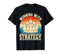 Chess Winning with Strategy Classic Pieces T-Shirt