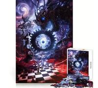Chessboard of Fate 1000 Piece Jigsaws for Adults Puzzle Logical Think Restful Pleasure Seamless Lock (50x75cm)