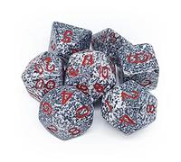 Chessex 25320 Dice-Speckled: 7Pc Granite Set