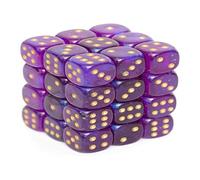 Chessex Borealis Light Green Luminary D6 12mm Dice Set CHX27987 (US IMPORT)
