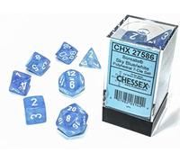 Chessex Borealis Sky Blue Luminary Dice Boxed Set [CHX27586]