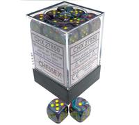 Chessex DND Dice Set D&D Dice-12mm Mosaic Yellow Plastic Polyhedral (US IMPORT)
