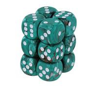 Chessex Marble Oxi-Copper D6 16mm Dice Set