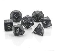 Chessex Speckled Poly 7 Dice Set - Hi-Tech, multi-coloured, 25340