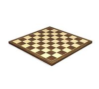 Chessgammon CHESS BOARD WOODEN INLAID WALNUT AND MAPLE 16"