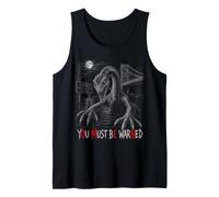 Chessie You Must Be Warned Omen Warning Subliminal Message Tank Top
