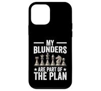 Chessmen Chess Characters - My Blunders Are Part Of The Plan Case for iPhone 12 mini