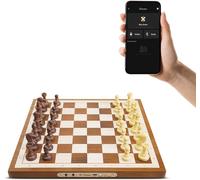 Chessnut Air Electronic Chess Board Adaptive Chess Apps Hand Crafted Wooden Set