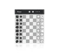 Chessnut Go Ultimate Portable Travel Electronic Chessboard with Full Piece Recognition and Strong Magnetic Adhesion - Perfect Desk or Travel Size (Grey)