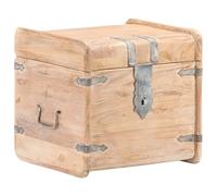 Chest 40x40x40 cm Solid Acacia Wood