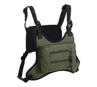Chest Backpack: Running Bag, 14.97 X 10.24 Inches | Lightweight for Outdoor Travel Belt | Oxford Fabric Vest Bag | Boolsa Running Vest | Package Pa, verde, Consulte la descripción, See