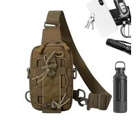 Chest Bag for Men,Wear Resistant Storage Pouch,Travel Chest Pack | for Sports Workouts Backpacking Cycling Riding Running Hiking Traveling Women Men Adults