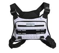 Chest Bag for Running Chest Bag Chest Freemason Reflex Breathable Capone Chest Bag Chest Bag Mountain Climbing Chest Bag Chest Bag Chest Bag Chest Bag M, White, Please refer to the description, Please