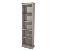 Chest Beds Wardrobe Bookcase Bedside - Premium Corona Pine Grey Washed - Ext LT