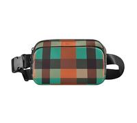 Chest Belt Bum Bag for Men Women Beauty Parrot Black Fanny Pack Crossbody Sling Bags Large Capacity Travel Passport Wallet for Cycling Hiking Gym, 06, One Size