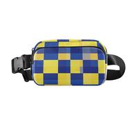 Chest Belt Bum Bag for Men Women Beauty Parrot Black Fanny Pack Crossbody Sling Bags Large Capacity Travel Passport Wallet for Cycling Hiking Gym, 20, One Size