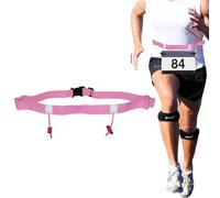 Chest Belt for Running Triathlon Marathon Gel Holder Belt for Athletes Running Belt Cycling Pink