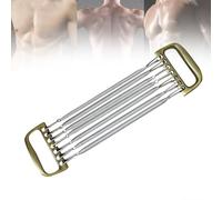 Chest Expander - Detachable 7 Spring Expander for Strength Training, Muscle Building, Bodybuilding Workout Equipment for Home and Office