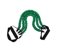 Chest Expander Exercise Equipment Three Spring 3x25 Pounds Green | Tpe Pp Nylon Build, Home or Office Training, Lightweight Design for Adults and Men