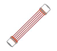 Chest Expander - Five Spring Adjustable Resistance Fitness Elastic Bands Removable Cable Pull Handle | Lightweight Ergonomic Equipment Fitness Equipment