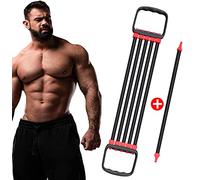 Chest Expander for Chest Arm Legs Shoulder Back Muscles Training, Chest Exerciser for Men with 5 Removable Ropes, Fitness Training Set for Pilates Push Ups Full Body Home Gym Workout Band