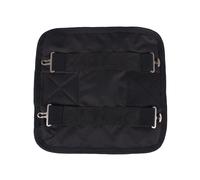 QHP Classic Chest Extender for Horse Blankets (Black)