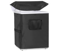Chest Freezer Cover | Chest Freezer Cover Deep Freezer Covers Waterproof UV Protection Top with Zipper | for Outside Indoor Beverage Refrigerator-Suitable
